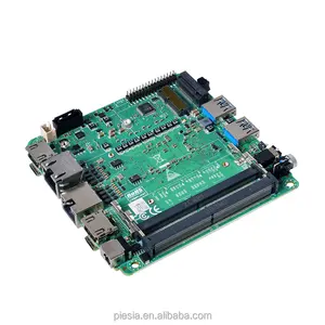 Piesia最新の第12 Intel Alder Lake-U/-P i3 i5 i7 2 * DDR5DeskotpミニPCメインボード2 * USB2.0SATA3.0デュアルLANNUCマザーボード