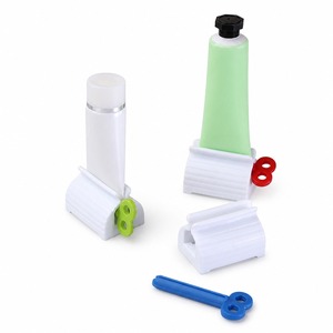 Distributeur de dentifrice manuel en plastique, presse-tube à rouleau, outil de salle de bain et de cuisine - Product Image 1