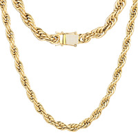 Chaînes en corde exclusives UE Suède, très demandées, Grand Bracelet Armband Cordell, Collier Halsband, Chaînes en corde épaisses 8mm 10mm, Bracelet et Collier pour Hommes
