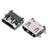 MUP 19P Horizontal A Tipo Hembra SMT conector PCB Hdmi-compatible con enchufe para STB hdmi-transmisor y receptor inalámbrico India