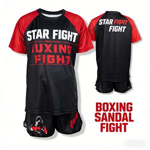 Vêtements d'arts martiaux avec impression intégrale du logo personnalisé |   Combinaison Sanda respirante et très extensible pour adultes et enfants - Product Image 5