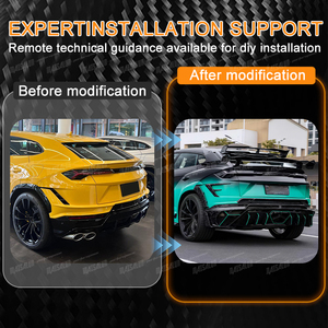 Accessoires de voiture M Style Pare-chocs arrière en fibre de carbone pour <span class=keywords><strong>Lamborghini</strong></span> <span class=keywords><strong>Urus</strong></span> Trois générations Pare-chocs arrière Pièce de voiture - Product Image 3