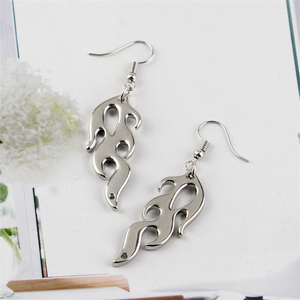 Trendz 2020 New hot sale fashion hollow flame drop earrings - Product Image 3