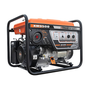 Kemage Km9500 8Kw Single Phase <b>Gasoline</b> <b>Generator</b> 220V Avr Voltage Regulator Portable For Home Use - Product Image 3