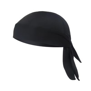 JX Bandeaux de cyclisme d'extérieur anti-transpiration à queue courte, 29 couleurs, Doo Rag unisexe respirant, Turban de sport, Chapeau de pirate - Product Image 3