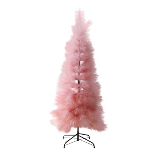Popular Color Rosa 6 pies Pampas Tree Árbol <span class=keywords><strong>de</strong></span> Navidad artificial Fiesta <span class=keywords><strong>de</strong></span> cumpleaños Boda Decoraciones <span class=keywords><strong>de</strong></span> Navidad - Product Image 6
