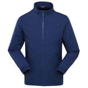 Men's Windproof Waterproof Jacket Loose Fit Straight Hem Daily Wear Business Executive Style YKK Zipper High-End Feel - Product Image 2