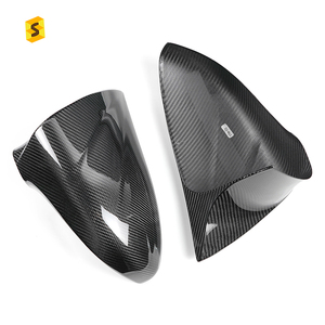 Shasha Carbon 2 uds espejos de carbono seco reemplazo de fibra de carbono cubierta de espejo retrovisor de coche para Lexus ES IS LS CT GS RC/RCF - Product Image 5