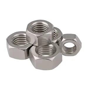DIN934 A2-70 hex nut A194 2h Stainless Steel with plain carbon steel heavy hex nut