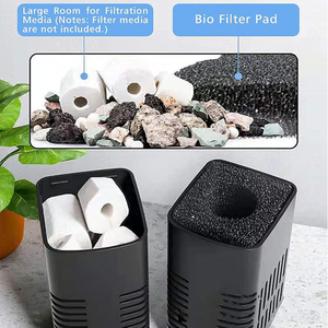 Aquariumfilteronderdelen, interne aquariumfilter voor vis- en schildpaddentanks, accessoires Jeneca IPF-180 - Product Image 5