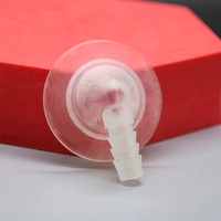 Coude pneumatique en TPU/PVC à 180 degrés avec petite bride pour tubes de brassards de contention