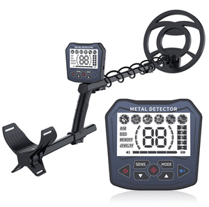Détecteur de métaux industriel certifié CE avec écran LCD, pour la détection à longue portée en extérieur, y compris sur les plages et la recherche d'or - Product Image 1