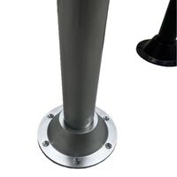Pieds de table en tuyau industriel, accessoires de meubles, pieds de table stables, pieds de table de salle à manger en métal pour bureau