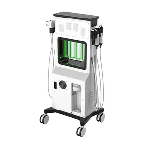 Machine de beauté faciale SA-HP12 debout Aqua Peel blanchiment de la peau serrant la thérapie à l'oxygène