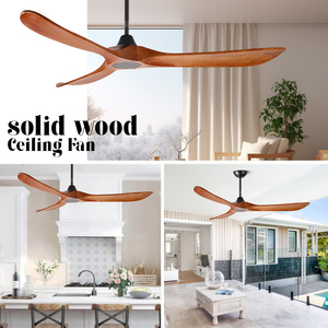 Nhà Máy Hiện Đại Đơn giản Chỉ Cần 56 Inch Rắn Gỗ <span class=keywords><strong>3</strong></span> Lưỡi Trang Trí Quạt Trần DC Động Cơ Làm Mát Không Khí <span class=keywords><strong>Fan</strong></span> Hâm Mộ Mà Không Cần LED Ánh Sáng - Product Image 6