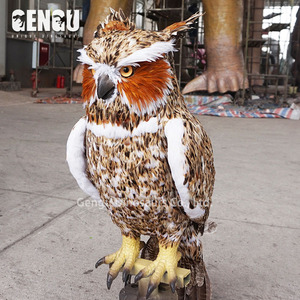 Indoor/Outdoor telecomando <span class=keywords><strong>animale</strong></span> <span class=keywords><strong>lupo</strong></span> per parco divertimenti Shopping centro commerciale aeroporto pubblico scuola di asilo nido in resina di metallo - Product Image 2