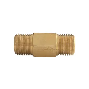 High Pressure Car Washer Gun Accessary Snow Foam Lance Foam Cannon Adapter Long Type Brass Connector G1/4 + G1/4 Male Thread