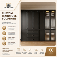 Meubles de chambre à coucher de haute qualité pour chambre principale, organisation des vêtements, armoire de luxe avec tiroirs