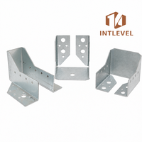 Support de poutre métallique antirouille longue durée à fixation frontale ISO 9001 pour poutres en bois