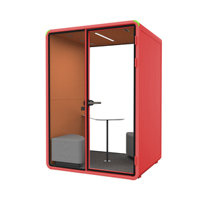 Incubator & Cowork Hub Double Person <b>Soundproof</b> Office Pod Acoustic Private Discussion Booth - Product Image 2