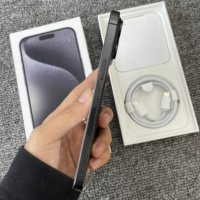Teléfono Inteligente 15 Pro Max Desbloqueado 5G Doble SIM Octa Core CDMA Francés Español Inglés 256GB/512GB RAM Pantalla de 120Hz Juegos IOS NFC