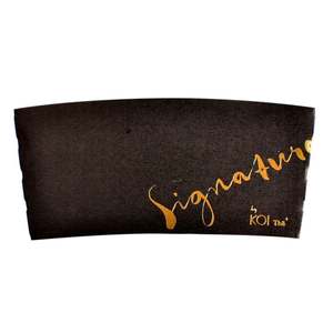 Funda de Papel Personalizada de 8oz con Impresión UV para Café, Agua Mineral, Bebidas Carbonatadas Calientes, Vino y Bebidas Energéticas - Product Image 1