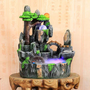 נוף במחזור מזרקת מים דגי טנק מזרקת שולחן קישוט - Product Image 6