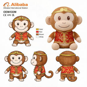 Fabricante de Peluches Personalizados: Diseña un Personaje Cultural Sonriente y Suave. Bolsitas con Diseño de Personajes Culturales. Se Requieren Dos Peluches Hechos a Medida. - Product Image 4