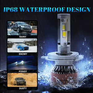 Ampoule <span class=keywords><strong>de</strong></span> phare LED pour voiture OEM ODM 30W 15000LM H4 H7 H11 H1 H3 IP68 étanche pour fabricant d'éclairage automobile - Product Image 4