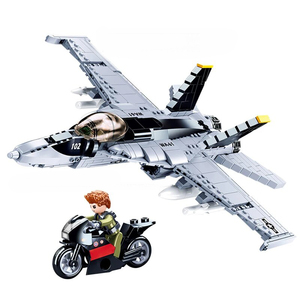 Jeep, <span class=keywords><strong>char</strong></span> et avion de chasse de la Seconde Guerre mondiale compatibles avec les figurines miniatures, blocs de construction en plastique ABS, jouets éducatifs <span class=keywords><strong>d</strong></span>'assemblage pour enfants et garçons - Product Image 2