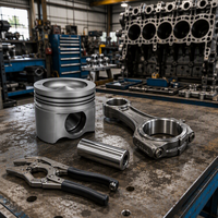 C777D, Corps de piston, 367-5181, 3675181, 338-3641, 3383641, 3575029, 357-5029, Qualité authentique, Pièces STSZ