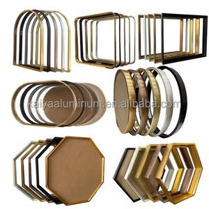 התאמה אישית a4 16k 8k a3 פוסטר מסגרת תמונה הצמד מוברש מסגרות אלומיניום anodized - Product Image 4