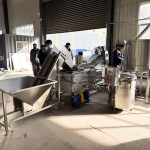 Convoyeur industriel, grande machine à frire les morceaux de poulet, les arachides et les poisson-frites, machine à friture continue - Product Image 6