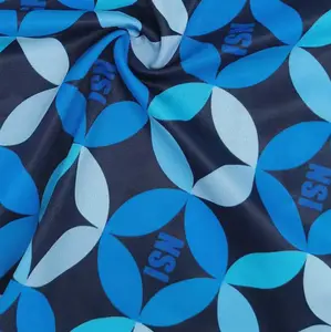 Customized Printed 87% Polyester 13% Spandex Jersey Fabric For Swimwear