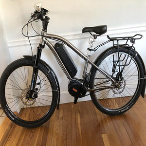 Cadre de vélo électrique en titane fat bike, nouveau design avec coffre de vitesses bafang bridge Shimano, boîtier de bicyclette électrique - Product Image 3