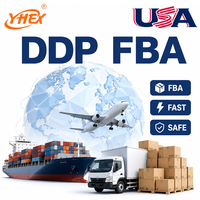 Expédition Amazon FBA DDP Chine-USA, Transitaire maritime/aérien, Préparation des étiquettes, Dédouanement, Conteneurs 40HQ/40GP/45HQ/20GP, 10-20 conteneurs
