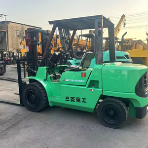 5 Ton Forklift <b>Used</b> Mitsubishi FD50 Diesel Truck Forklift Made in Japan for Sale - Product Image 1