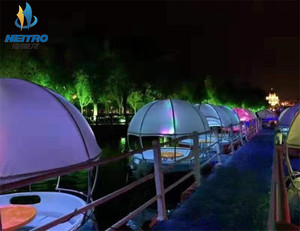 BBQ <strong>Boat</strong> Leisure <strong>Electric</strong> <strong>Barbecue</strong> Water <strong>Grill</strong> Donut <strong>Boat</strong> for Sale with LED Light - Product Image 2
