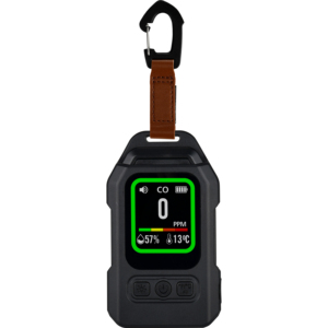 Lámpara de Camping 3 en 1 con Alarma de CO y Monitor Ambiental, Portátil, Batería de 300H, Magnética, para Viajes en Interiores y Exteriores - Product Image 1