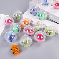 50MM Surprise Capsule jouet coloré mobile oeuf de pâques voiture jouets pour bébé enfants distributeur automatique jouets