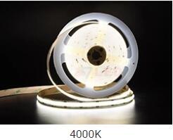 ไฟแถบ LED ADLED 24V 5M 3500K วอร์มไวท์ 8 มม. PCB IP65 สำหรับภายในอาคาร 10W 180 °   มุมลำแสง - Product Image 3