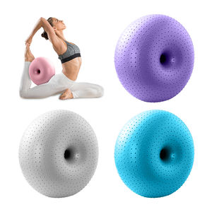 Vente en gros de petite balle de <span class=keywords><strong>yoga</strong></span> Pilates beignet rose bleu équilibre lisse exercice de bureau pour enfants balles de <span class=keywords><strong>yoga</strong></span> de sport de gymnastique - Product Image 3