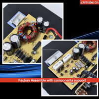 Carte d'amplificateur de subwoofer pour voiture RMS 100W Bass Amp box Class AB Exposed Car Amplifier PCB Board For 8 10 inch Active Subwoofer Box