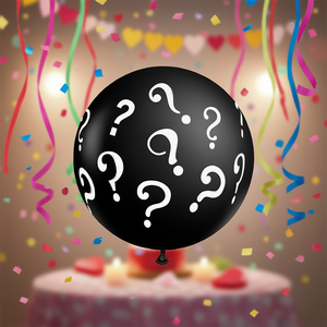 Ballon en latex Party Love, 90 cm, rond, métallique, pour fêtes, remise de diplômes, anniversaires, fête des mères, Saint-Valentin, Halloween, Noël - Product Image 5