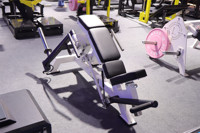 Équipement de fitness commercial professionnel : Machine à pec fly inclinée à charge libre, modèle AS-125