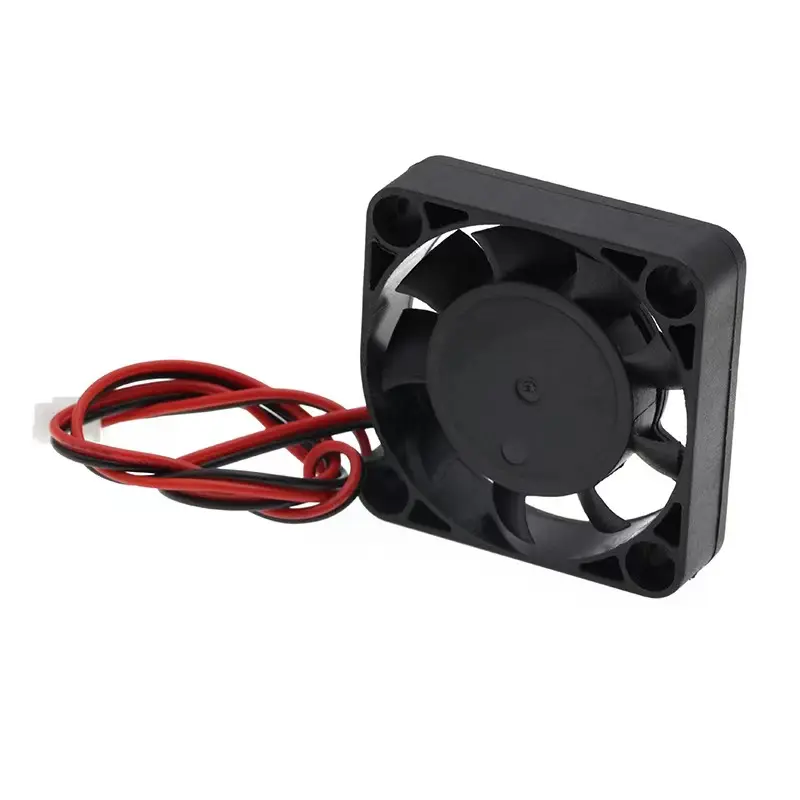 3D Printer Parts Cooling Fans 2510/3010/4010/5010/6015mm Brushless Cooler Fan DC 5/12/24V With 2Pin Dupont Wire Black Plastic