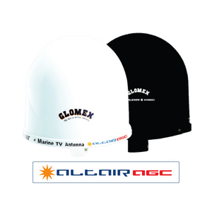 Glomex altair AGC TV + FM + Thoa tự động điều khiển khuếch đại 20m 66 "CX Đen ăng ten truyền thông với 20dB 250mm x - Product Image 3