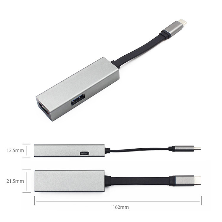 Новое поступление Usb C концентратор док-станция Ethernet зарядка usb3.0 передача данных Tipo C Usb концентратор 3,0 Тип C Usb концентратор