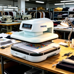 Presse à chaleur par sublimation électrique 38x38cm pour l'impression sur tissu de t-shirts - Product Image 6