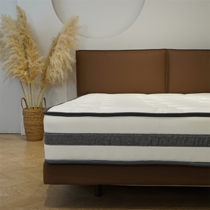 Custom Low Cost Twin Queen King Size Waterproof Pocket Spring Gel <strong>Memory</strong> <strong>Foam</strong> Hybrid Mattresses Hotel Apartment Hospital Use - Product Image 5